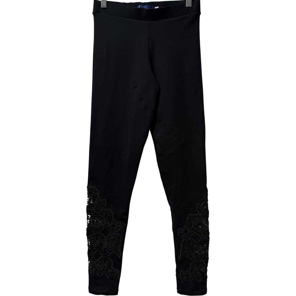NWT BRAZILROXX Brazil Roxx $159 Embroidered Floral Lace Leggings Pants‎ XS Boho